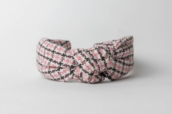 pink fall headband