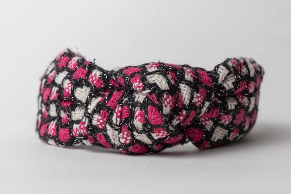 fuschia headband for women