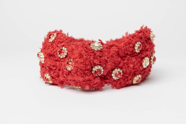 red knot headband for women