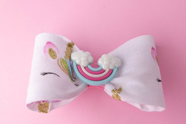 handmade hair bow clip for little girls