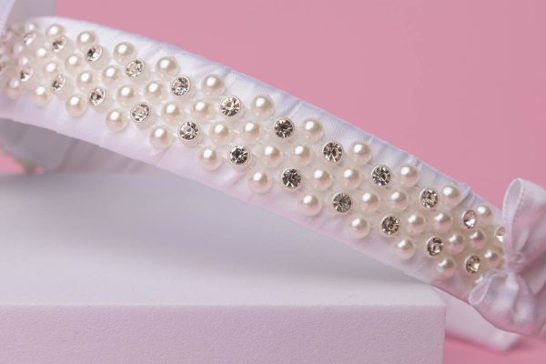 boutique white headband