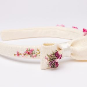 embroidery headband for girls