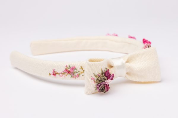 embroidery headband for girls